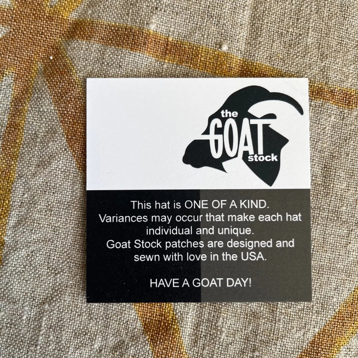 Salty Hat The Goat Stock