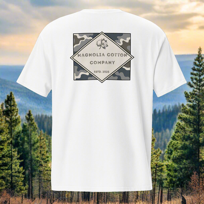 Heritage Diamond Camo Pocket Tee – Magnolia Cotton Co.