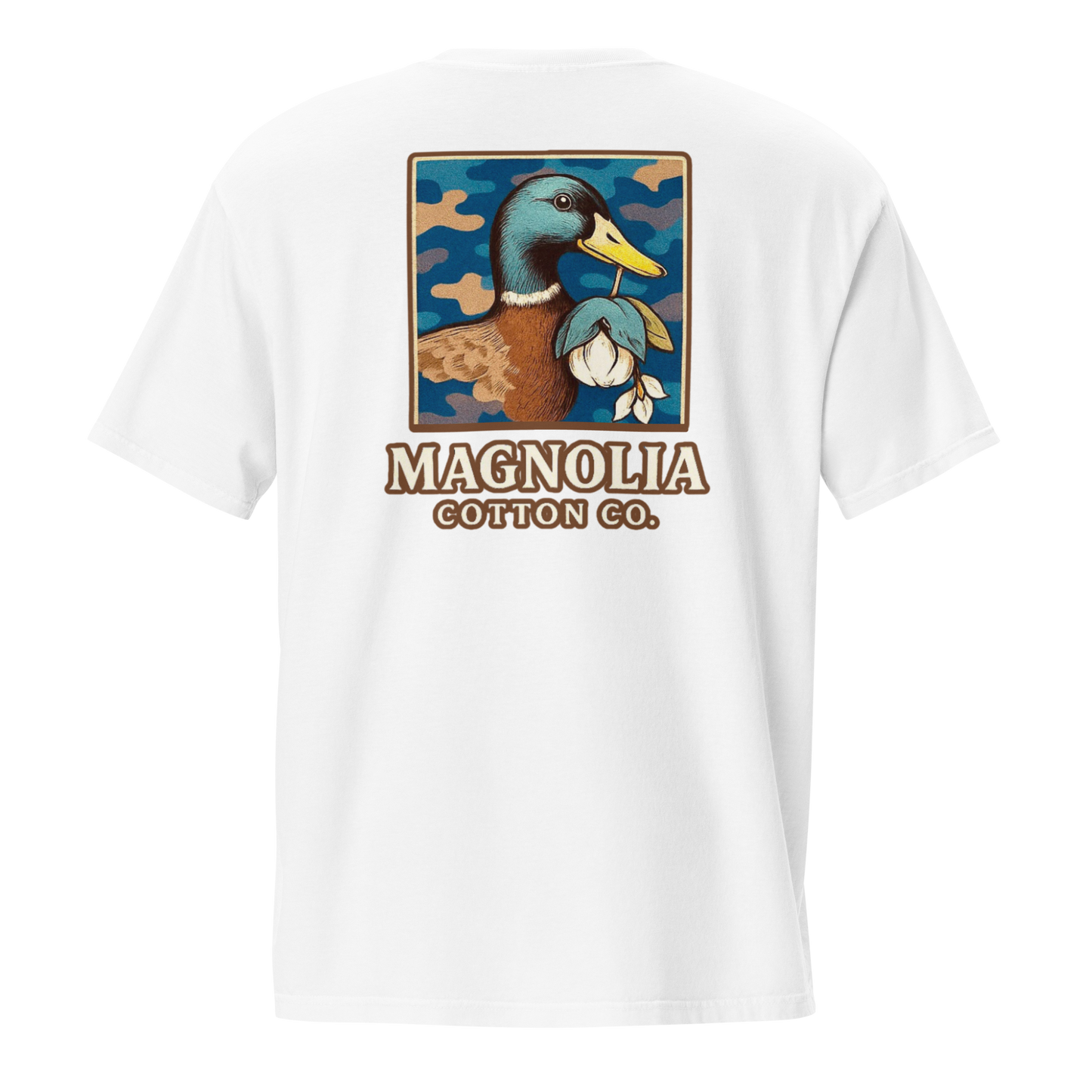 Camo Duck Pocket Tee – Magnolia Cotton Co.