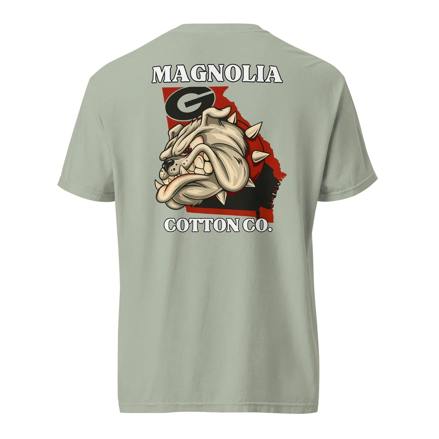 Magnolia Cotton Co. Bulldog Georgia Tee – Multiple Colors Comfort Colors Tee - MagnoliaCottonCo.