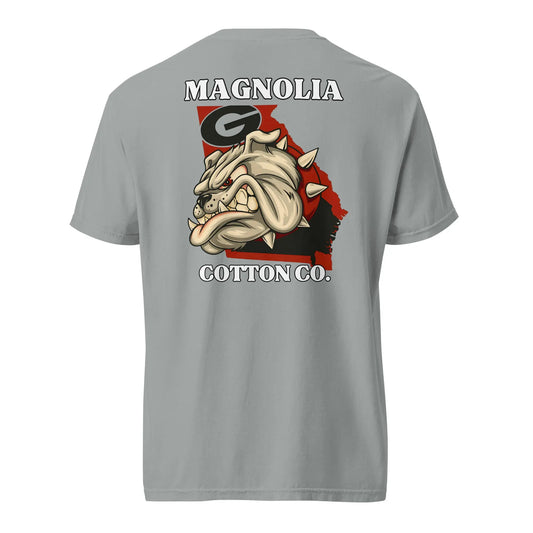 Magnolia Cotton Co. Bulldog Georgia Tee – Multiple Colors Comfort Colors Tee - MagnoliaCottonCo.
