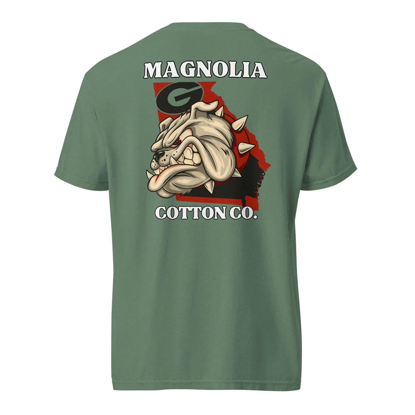 Magnolia Cotton Co. Bulldog Georgia Tee – Multiple Colors Comfort Colors Tee - MagnoliaCottonCo.
